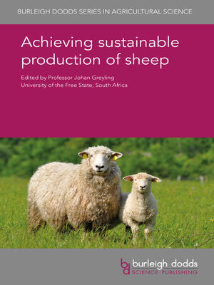 cover image of Achieving sustainable production of sheep